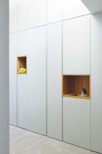 aménagement intérieur d'une maison bois familiale