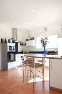 aménagement intérieur d'une maison bois familiale