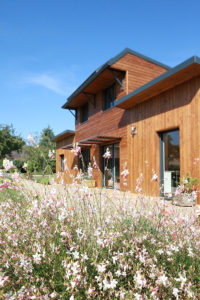 aménagement intérieur d'une maison bois familiale