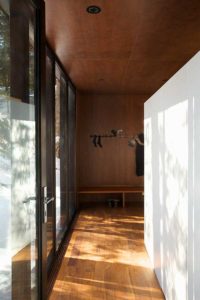 aménagement intérieur d'une maison bois familiale