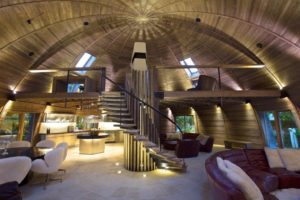 aménagement intérieur d'une maison bois