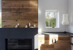 aménagement intérieur d'une maison bois moderne et familiale