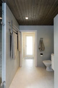 aménagement intérieur d'une maison en bois moderne et familiale