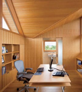 aménagement intérieurd'une immeuble en bois moderne et familiale