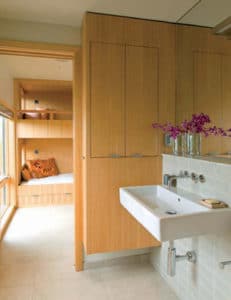 aménagement intérieurd'une immeuble en bois moderne et familiale