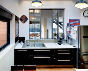 aménagement intérieur d'une maison de ville à Paris