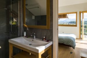 aménagement intérieur d'une maison bois moderne