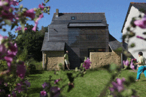 maison bois moderne et écologique