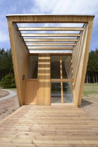 aménagement intérieur d'une maison bois moderne