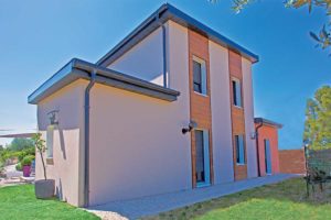 maison à ossature bois économe dans la Vaucluse