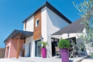 maison à ossature bois économe dans la Vaucluse