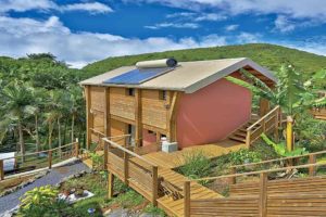 maison d'hôtes en bois sur l'Île de la Réunion