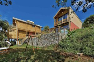 maison d'hôtes en bois sur l'Île de la Réunion