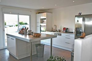 aménagement intérieur d'une maison bois familiale