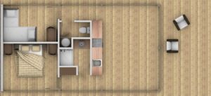 aménagement intérieur d'une maison bois familiale