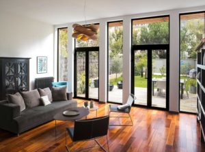 aménagement intérieur d'une maison bois classique