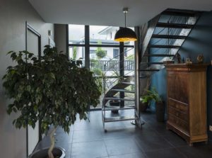 aménagement intérieur d'une maison bois massif