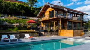 maison en ossature bois familial