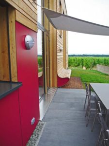 aménagement intérieur d'une maison bois écologique