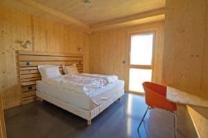 aménagement intérieur d'une maison bois écologique