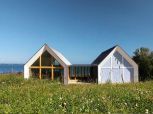 maison bois moderne au Canada