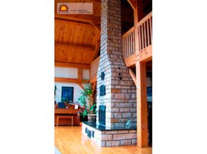 chauffage d'une maison bois