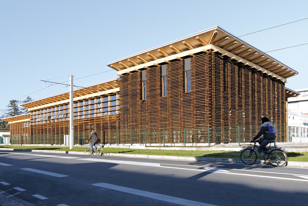campus à Bordeaux en bois