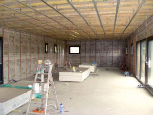 construction d'une maison bois familial