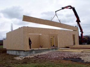 construction d'une maison bois familial