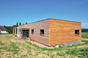 construction d'une maison bois familial