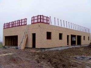 construction d'une maison bois familial