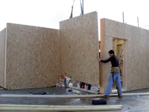 construction d'une maison bois familial