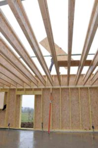 construction d'une maison bois familial