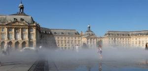 miroir d'eau à Bordeaux