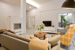 Aménagement intérieur d'une maison bois