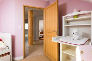 Aménagement intérieur d'une maison bois