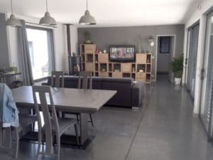 Aménagement intérieur d'une maison bois