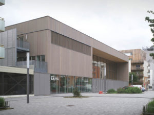 3D modèle d'une maison bois