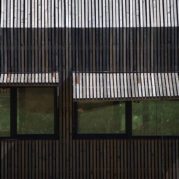 Maison en pierre et son extension bois
