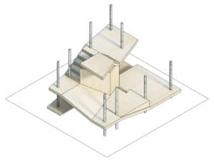 plan maison bois