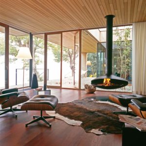 aménagement intérieur d'une maison bois