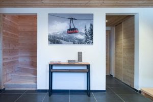 aménagement intérieur d'une maison bois moderne et familial
