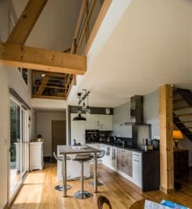Du caractère en altitude - maison bois SCMC