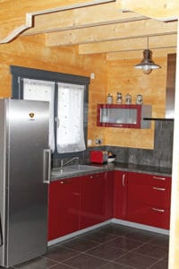 aménagement intérieur d'une maison bois