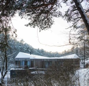 maison bois en lituanie