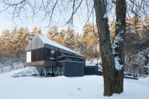 maison bois en lituanie