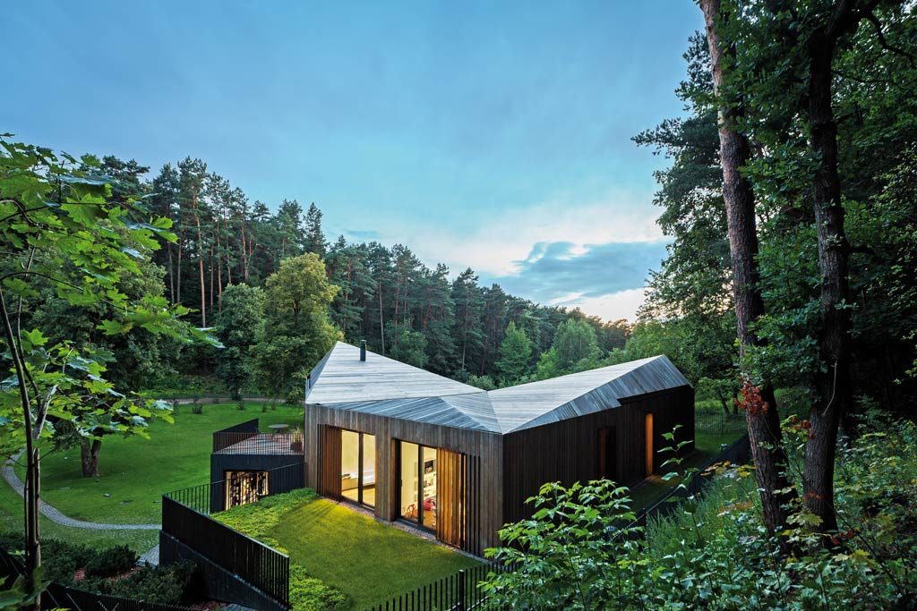 maison bois en lituanie