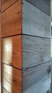 bardage en bois traités et non traités