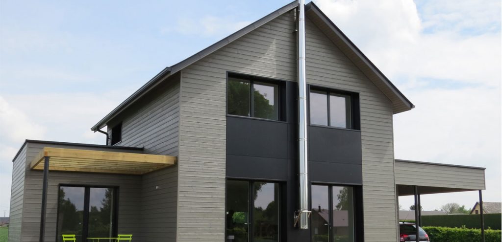 maison bois familial