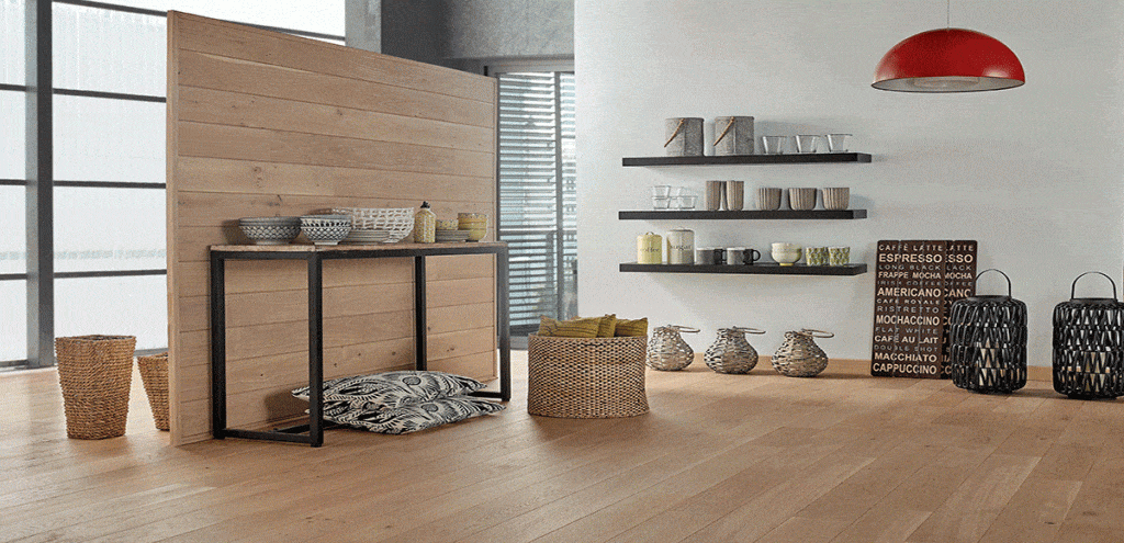 aménagement intérieur d'une maison bois